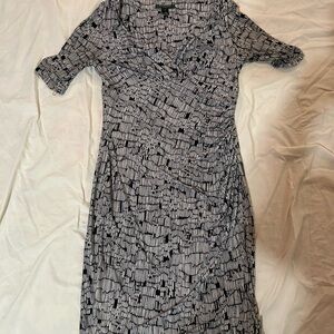 Ralph Lauren wrap dress with rouching